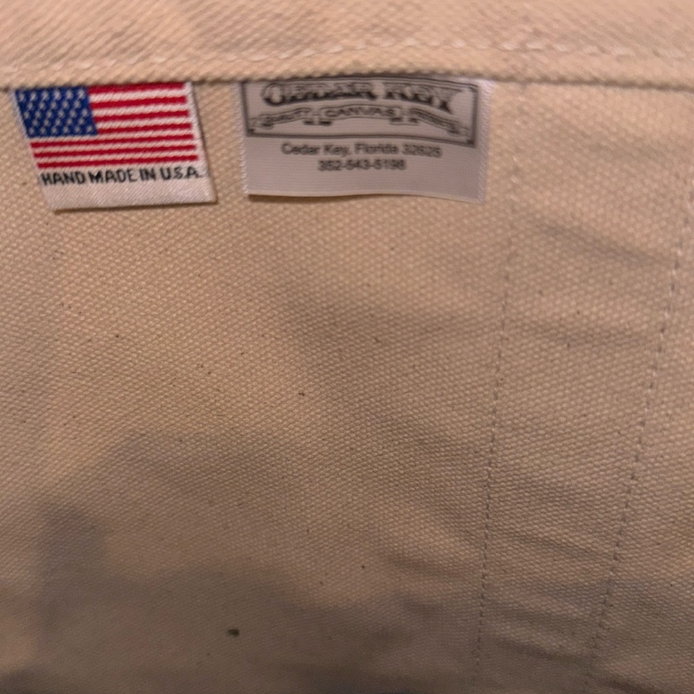 NWT, JCrew Old Soldier mariner II boat tote in canvas. - Picture 8 of 9